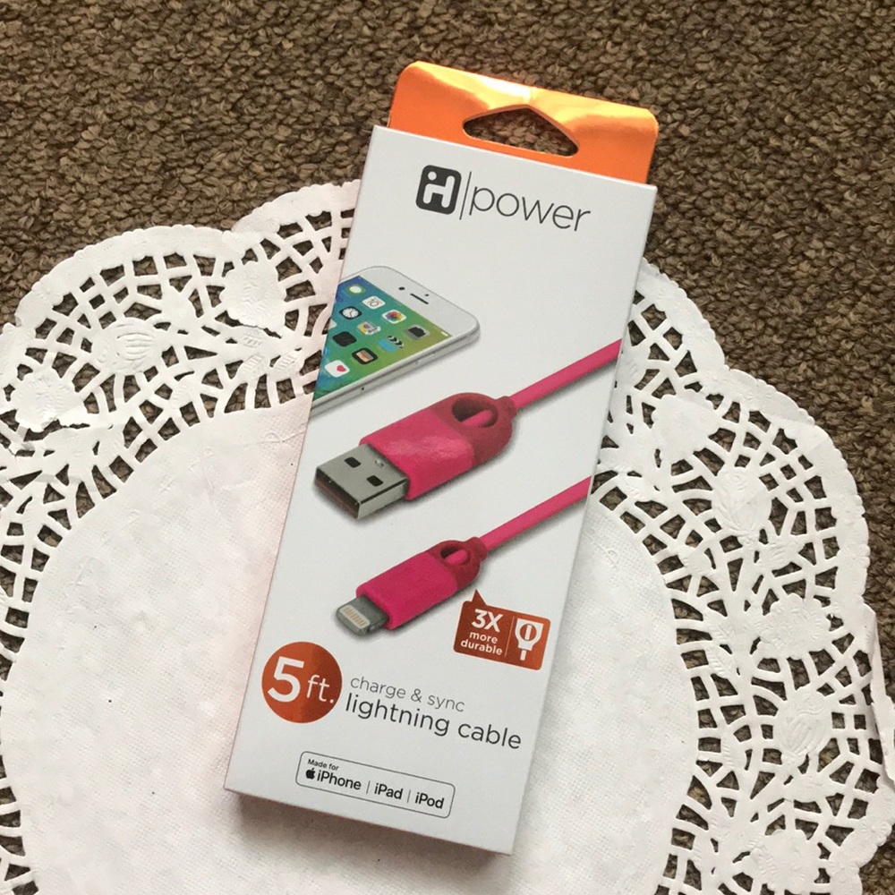 IPhone charger 5ft